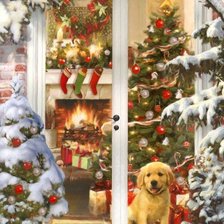 Схема вышивки «nieve»