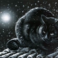 Схема вышивки «Коты И. Гармашовой»