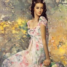 Схема вышивки «Летний вечер»