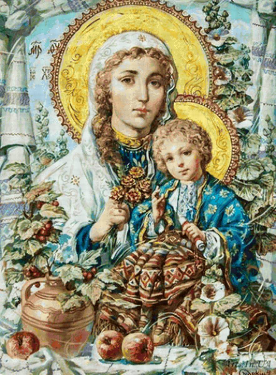 Богородица - икона, святые, богородица - предпросмотр