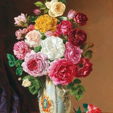 Схема вышивки «букет»