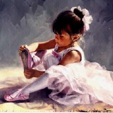 Схема вышивки «baby dancer»