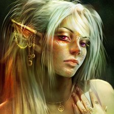 Схема вышивки «серия эльфы»