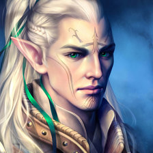 Схема вышивки «серия эльфы»