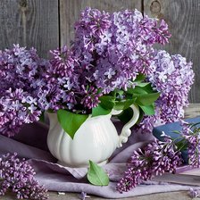 Схема вышивки «Сирень»