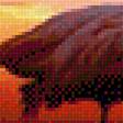 Предпросмотр схемы вышивки «на закате» (№2229425)