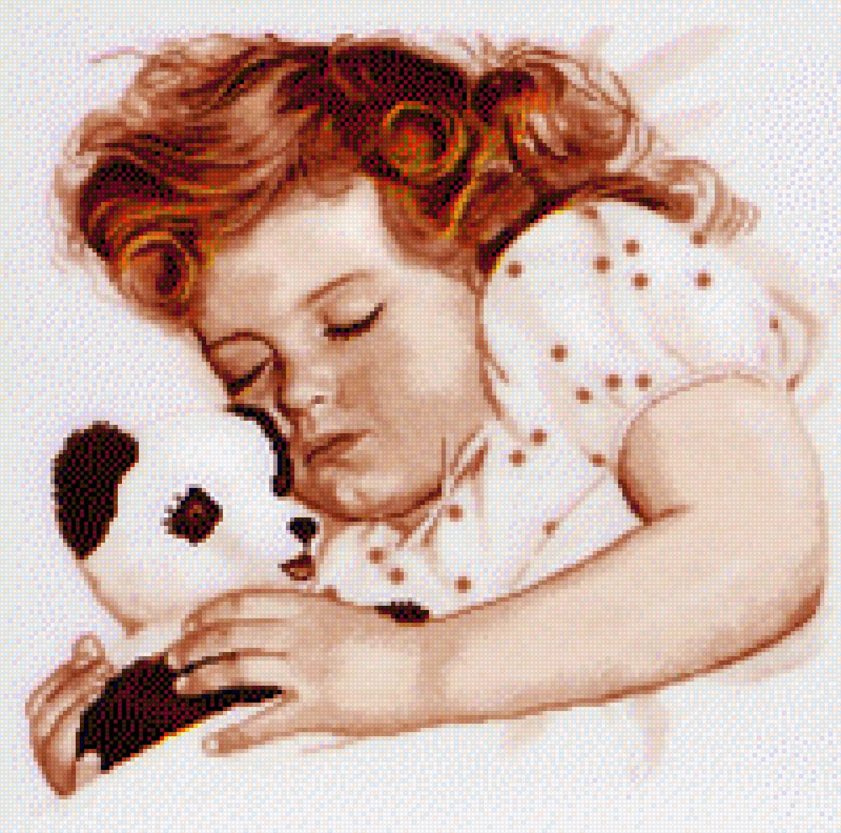 dulces sueños - niñas - предпросмотр