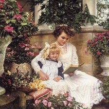 Схема вышивки «в саду»