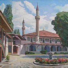 Схема вышивки «Бахчисарай»