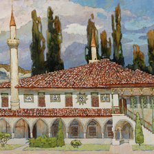 Схема вышивки «Бахчисарай2»