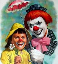 Схема вышивки «клоуны артура сарнофф»