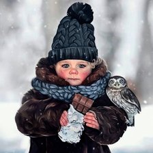 Схема вышивки «Деточка»