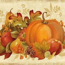 Схема вышивки «ОСЕННИЕ ДАРЫ»