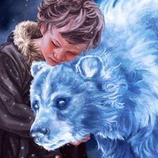 Схема вышивки «Звездный друг»