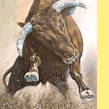 Схема вышивки «Серия "Бычки, коровки"»