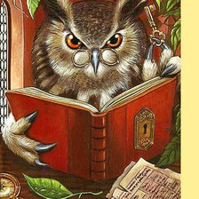 Схема вышивки «Серия "Совы"»