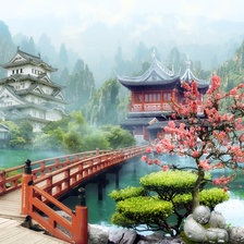 Схема вышивки «Сад»