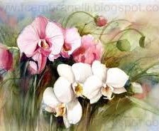 Схема вышивки «Архидея»