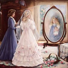 Схема вышивки «Through a Mother's Eyes by Paula Vaughan»