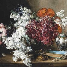 Схема вышивки «цветы»