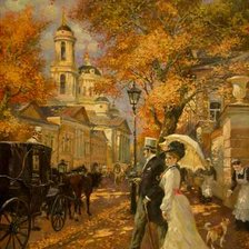 Схема вышивки «19 век.худ.первоницкий»