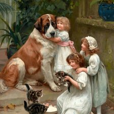 Схема вышивки «familia»