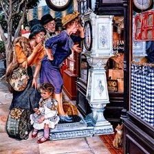 Схема вышивки «весы»