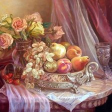 Схема вышивки «натюрморт»