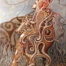 Схема вышивки «похищение Европы»