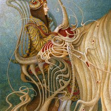 Схема вышивки «сон единорога»