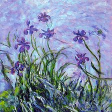Ирисы. Клод Луи Моне
