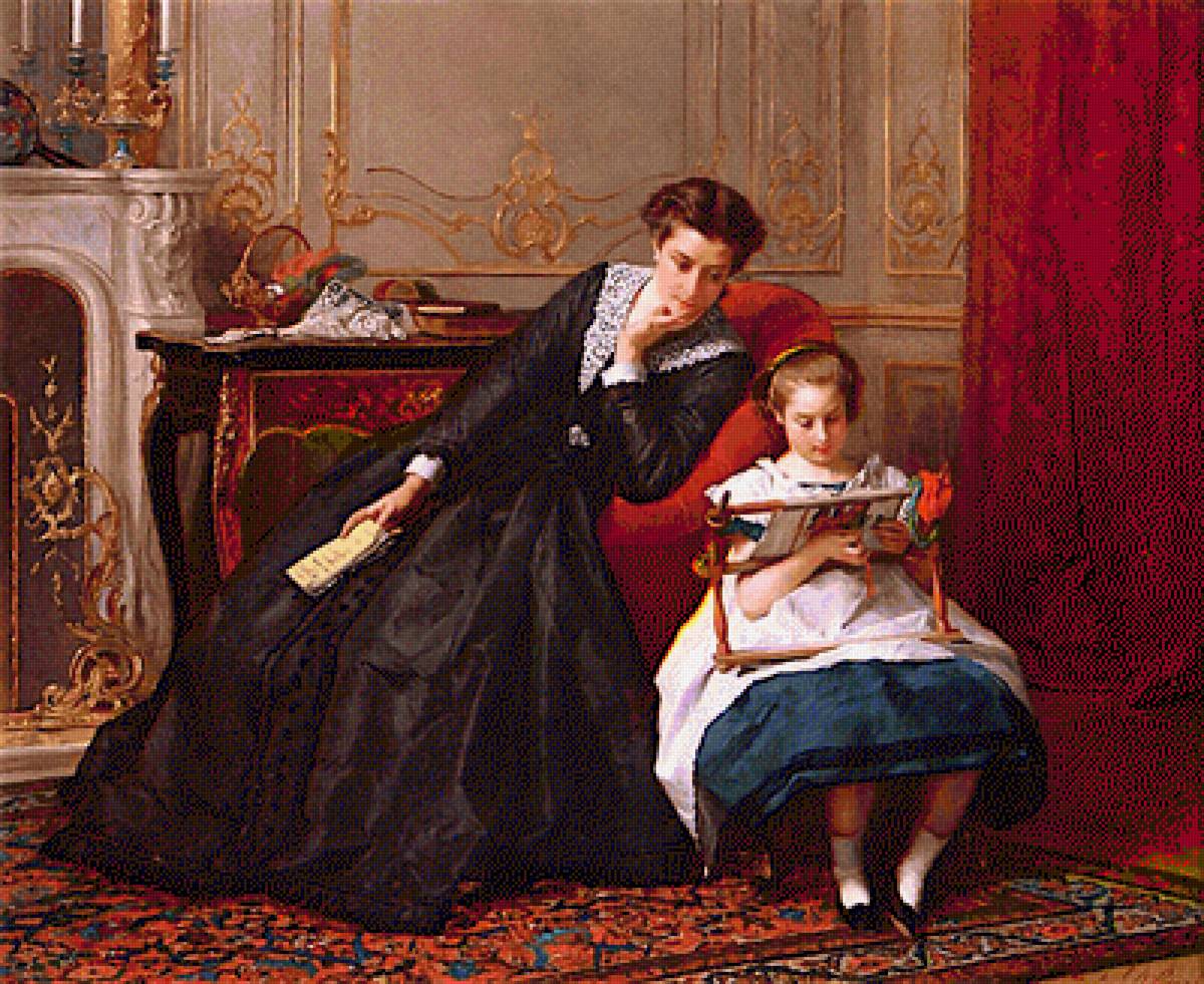 tarde de bordado - clasico - предпросмотр