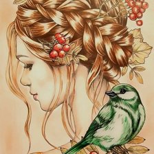 Схема вышивки «ROSTRO»