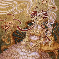 Схема вышивки «Кофея»