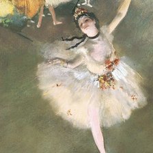 Схема вышивки «Звезда балета»