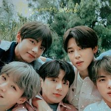 Схема вышивки «BTS Group»