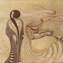 Схема вышивки «Предчувствие»