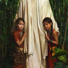 Схема вышивки «Jesucristo en America»