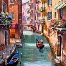 Схема вышивки «Венеция»