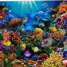 Схема вышивки «Under the Sea»