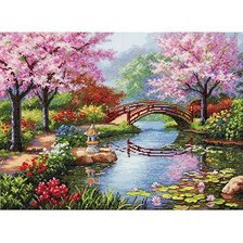 Схема вышивки «Japanese Garden»