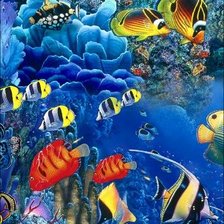 Схема вышивки «Under the Sea»