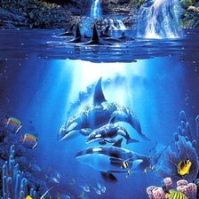 Схема вышивки «The Sacred Pool»