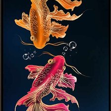 Схема вышивки «Betta Fish»