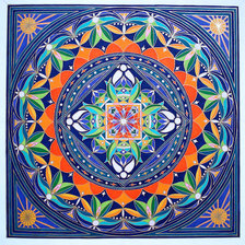 Схема вышивки «Мандала»