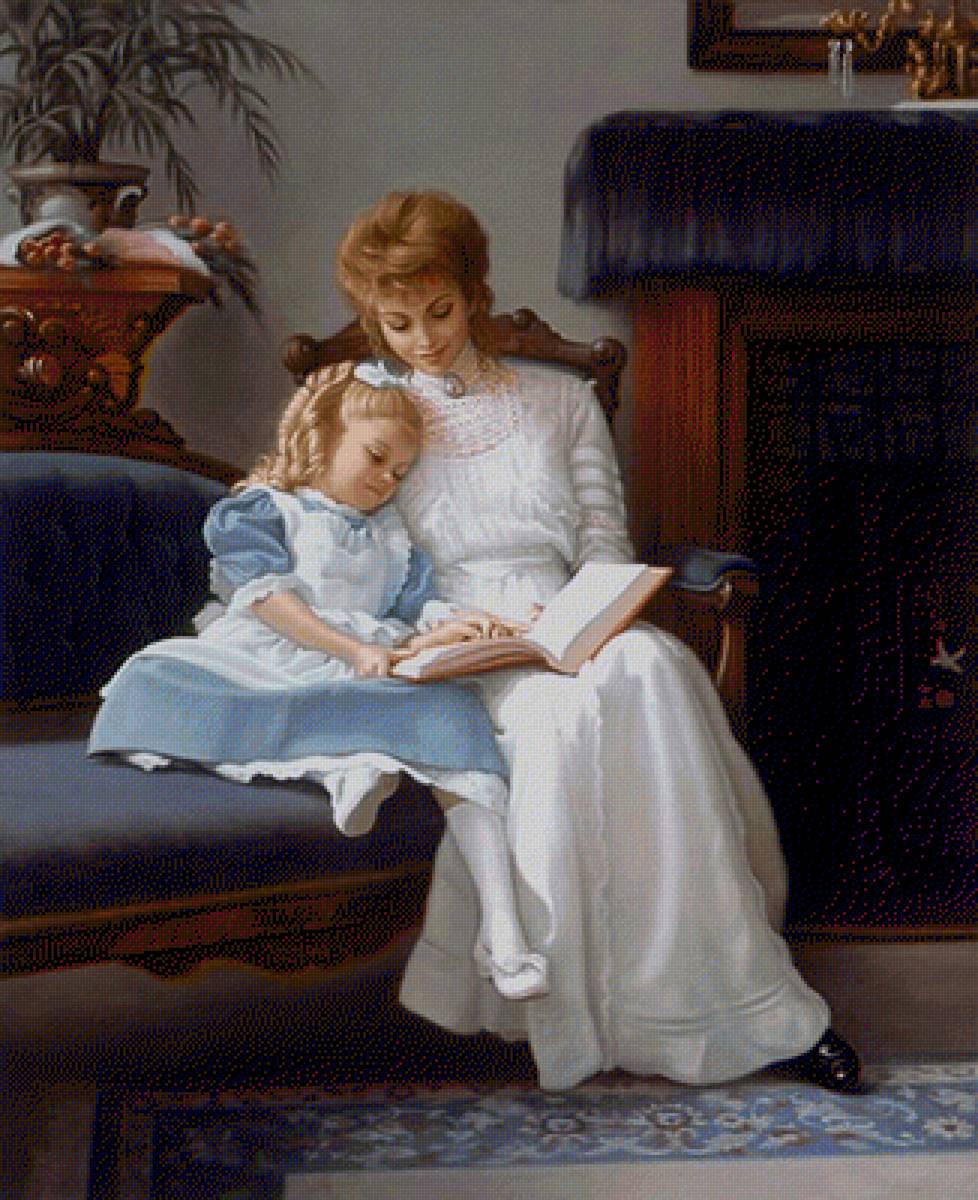 dia de la madre - niña, familiar - предпросмотр