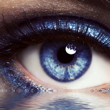 Схема вышивки «глубинаъ»