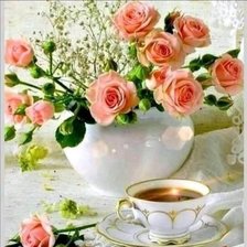 Схема вышивки «Натюрморт ''Лірика''»