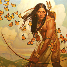 Схема вышивки «Серия "Индейские мотивы"»