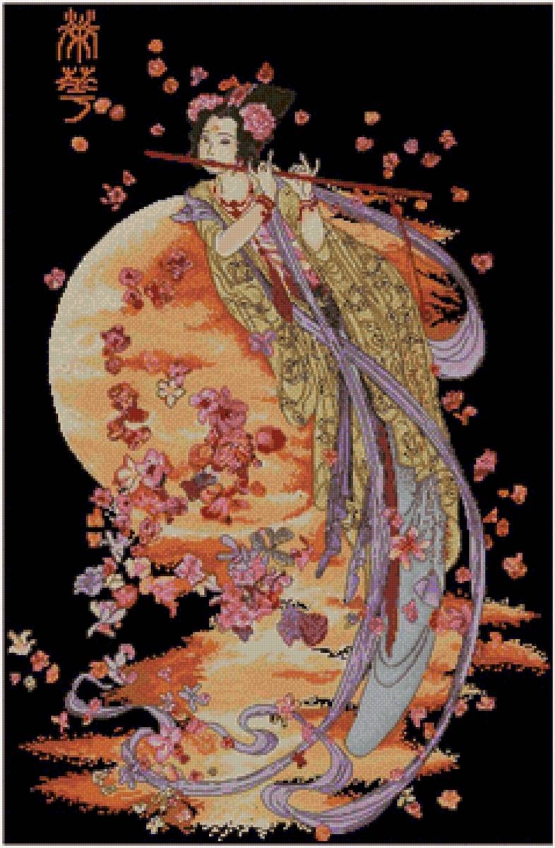 Прогулка по луне - луна, восток - предпросмотр